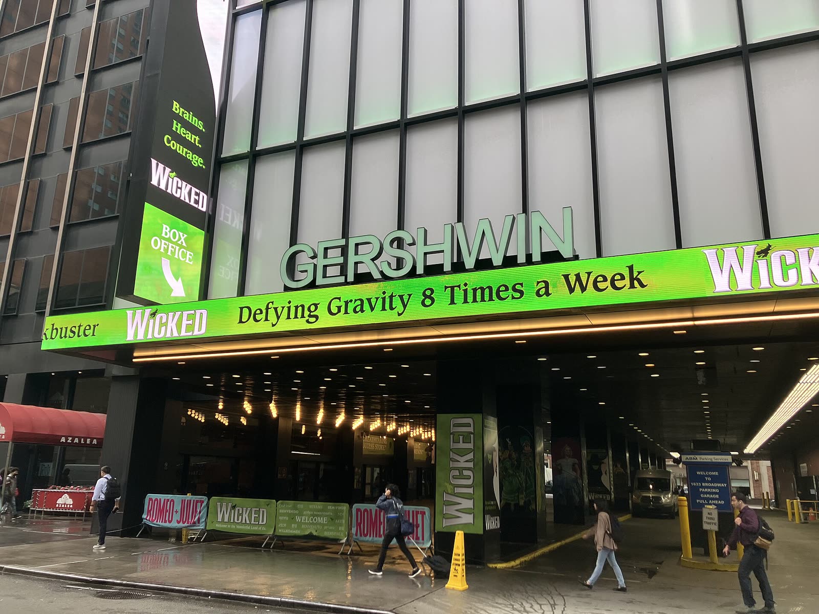 The Gershwin Theatre, home of Wicked